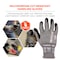 Ergodyne Coated Glove, Nitrile, Gray, S 12 PK 7043-12PR - alternate 4